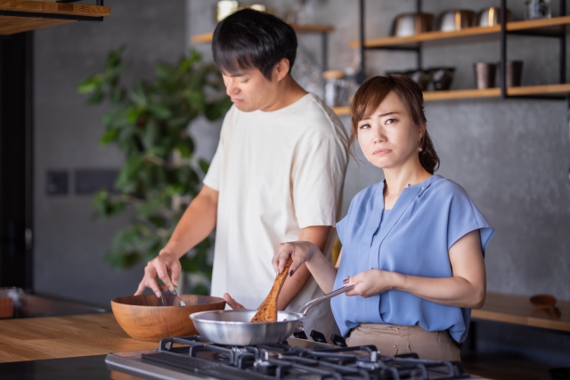 冷え切った夫婦