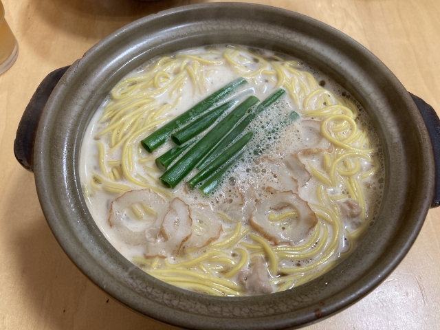 鍋ラーメン